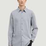 Camicia manica lunga Armani Exchange  Nero - Bianco - Foto 5