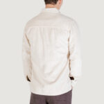 Camicia manica lunga Gianni Lupo OVERSHIRT Panna - Foto 2