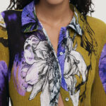 Camicia manica lunga Desigual TS_TULLEFLOWER_L Verde - Foto 3