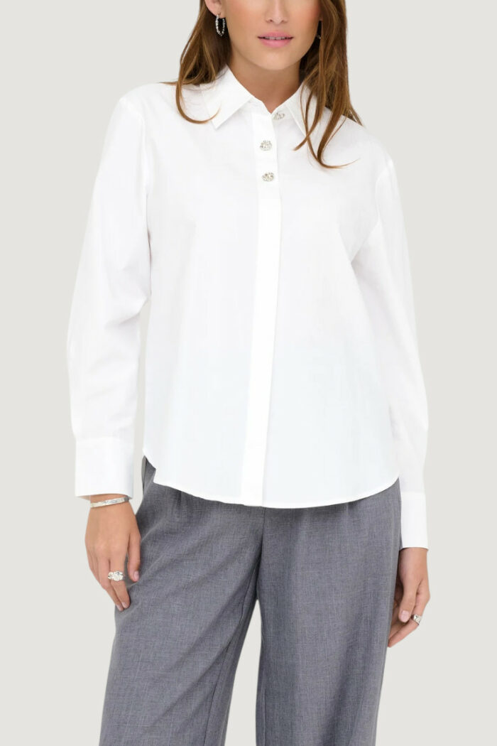 Camicia manica lunga Jacqueline De Yong Jdysoho L/S Loose Button  Shirt Wvn Bianco – 15357430