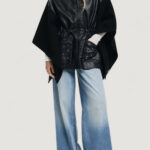 Mantella Desigual PONCHO_EYELETS ALDAMA Nero - Foto 2