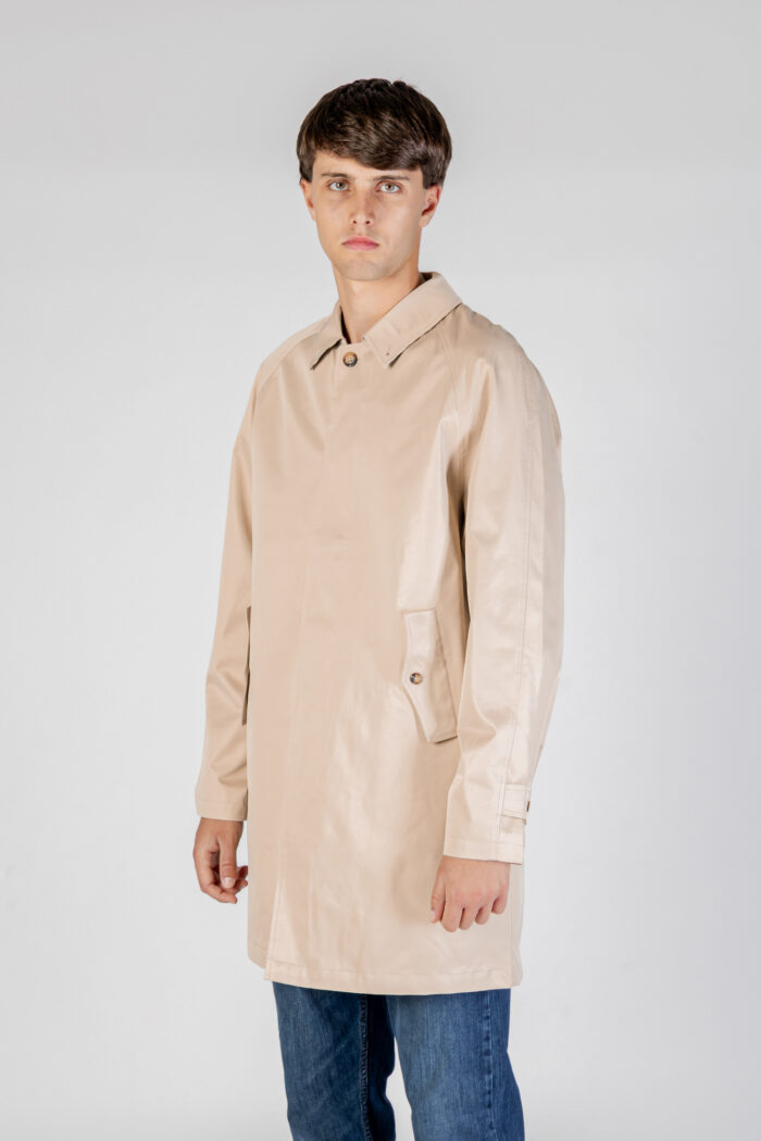 Cappotto Aquascutum Active ARCHIVAL MAC COAT Beige – AA_A005_JK001