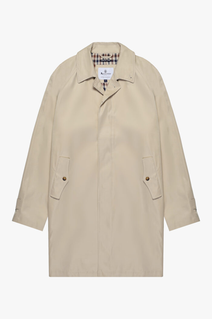 Cappotto Aquascutum Active ARCHIVAL MAC COAT Beige – AA_A005_JK001