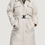 Cappotto Desigual CHAQ_EMPIRE Panna - Foto 1