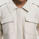 Cappotto Desigual CHAQ_EMPIRE Panna - Foto 2