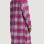 Cappotto Desigual COAT_PINKCHECK Rosa - Foto 3