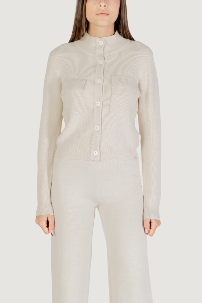 Cardigan Choral  Avorio – SLI5ML025153D