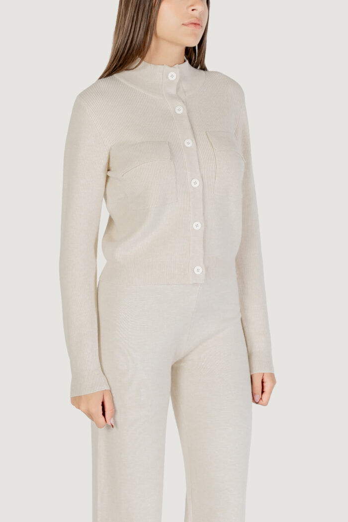 Cardigan Choral  Avorio – SLI5ML025153D