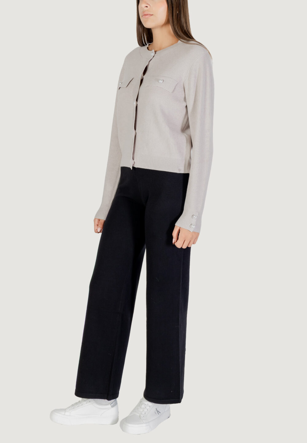 Cardigan Choral  GRIGIO PERLA - Foto 5