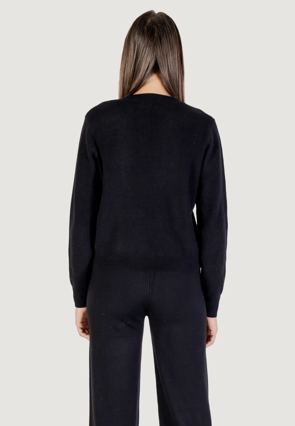 Cardigan Choral  Nero - Foto 5