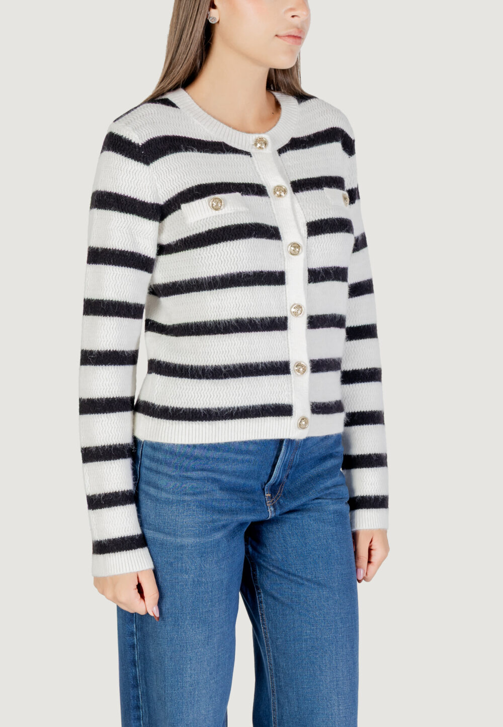 Cardigan Morgan De Toi  Bianco - Foto 3