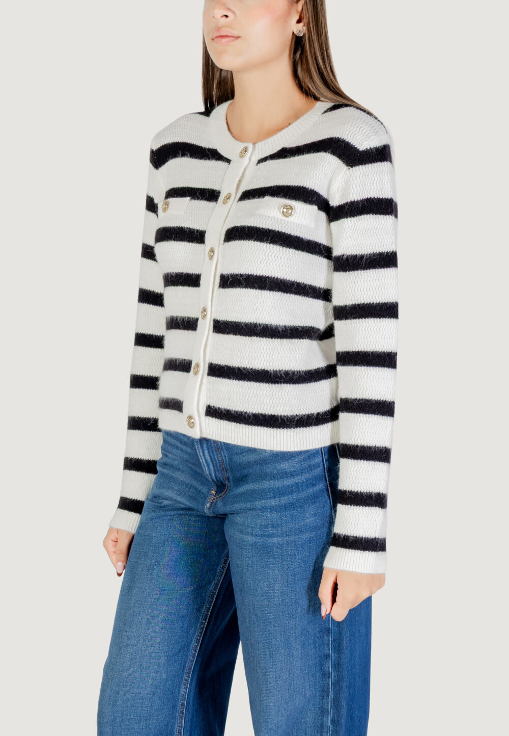 Cardigan Morgan De Toi  Bianco - Foto 4