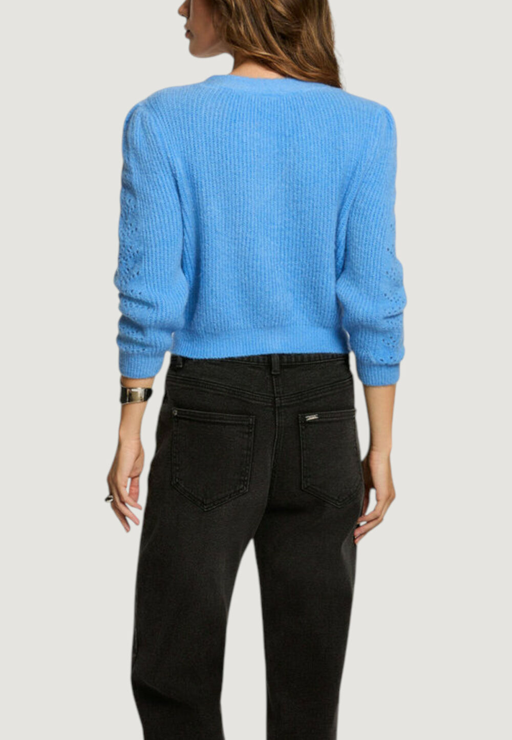 Cardigan Morgan De Toi  Celeste - Foto 2