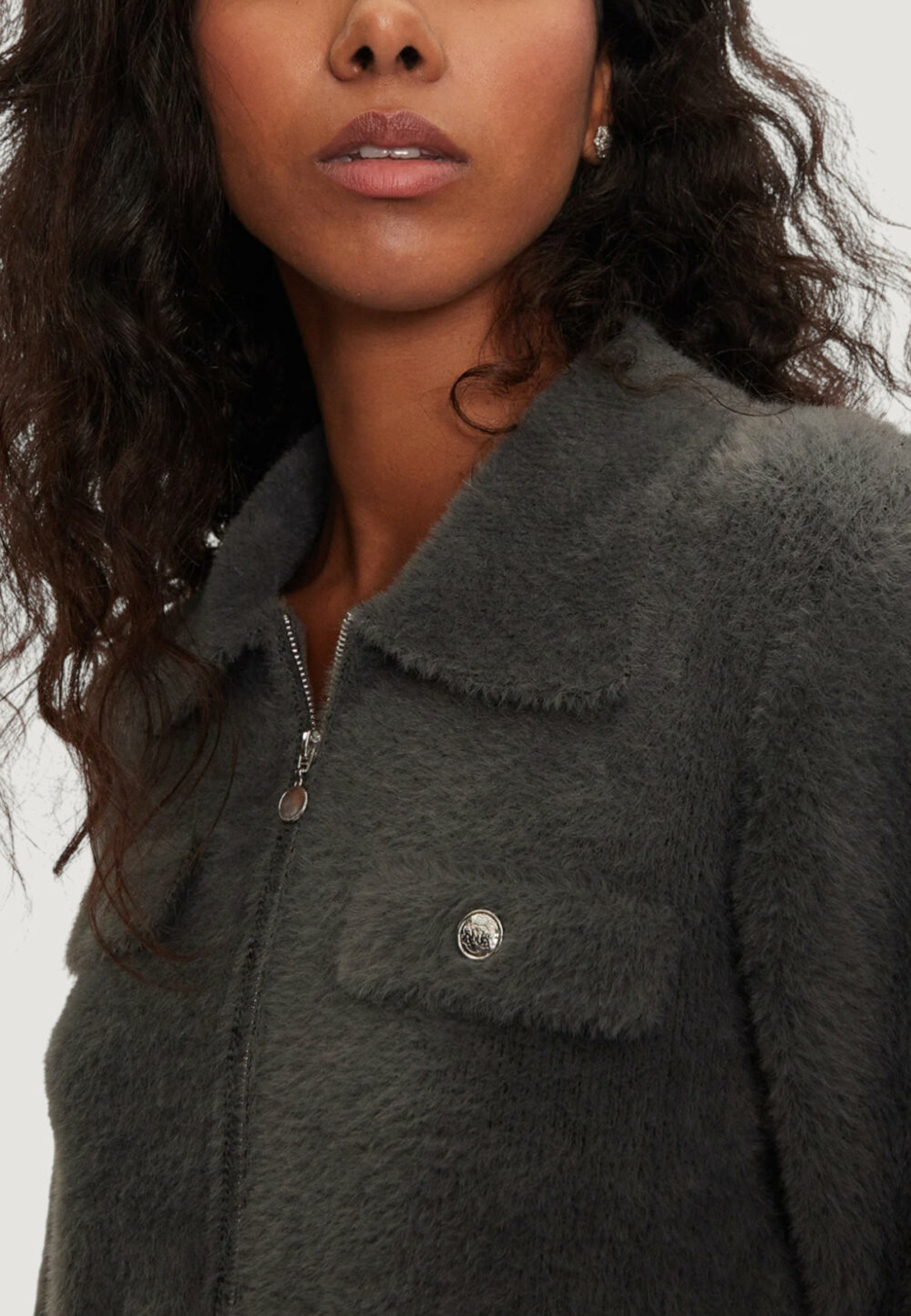 Cardigan Morgan De Toi  Grigio - Foto 4
