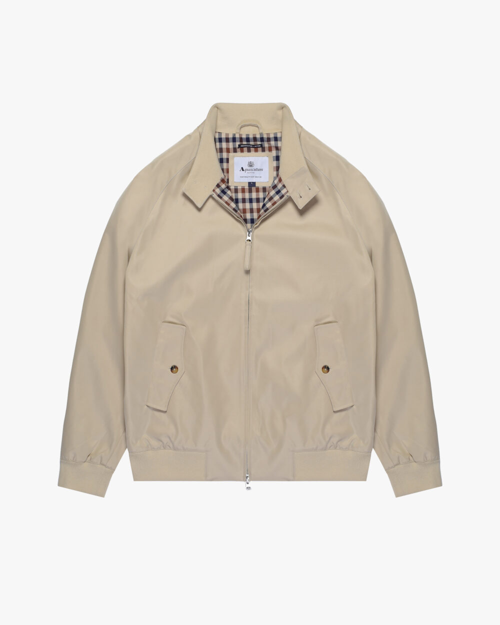 Giacchetto Aquascutum Active ARCHIVAL HARRINGTON Beige - Foto 1