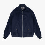 Giubbotto Aquascutum Active WOOL HARRINGTON Blu - Foto 1