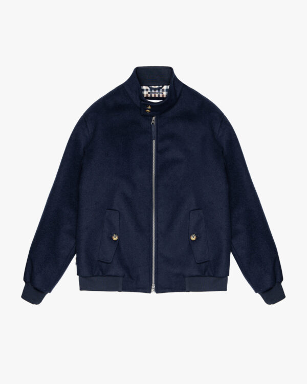Giubbotto Aquascutum Active WOOL HARRINGTON Blu - Foto 1