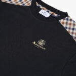 T-shirt Aquascutum Active CC SHOULDER T-SHIRT Nero - Foto 2