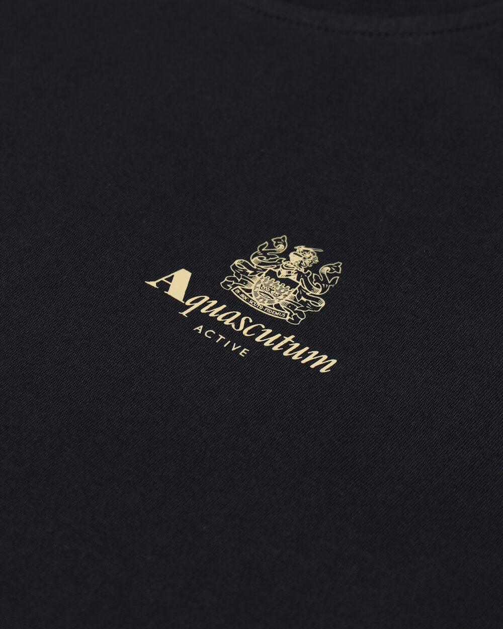 T-shirt Aquascutum Active CC SHOULDER T-SHIRT Nero - Foto 4