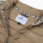 Giubbotto Aquascutum Active MOCK NECK 100gsm Beige scuro - Foto 3