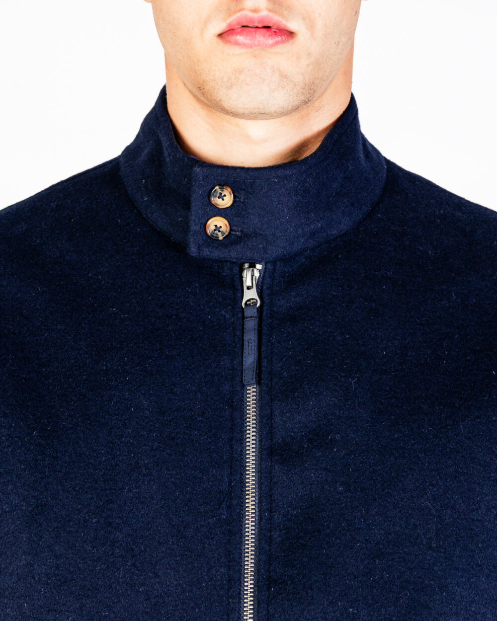 Giubbotto Aquascutum Active WOOL HARRINGTON Blu - Foto 5