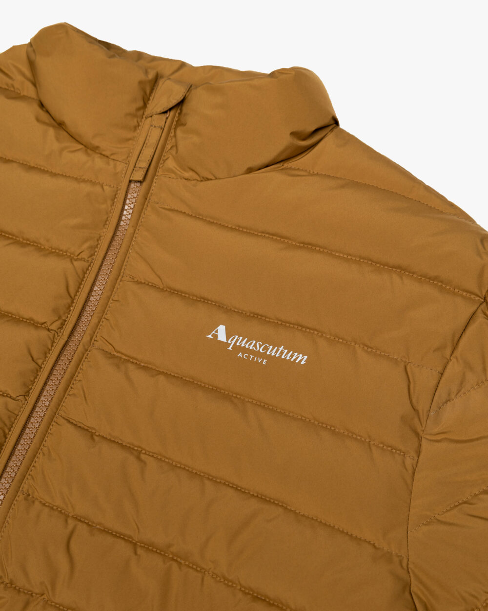 Giubbotto Aquascutum Active MOCK NECK 100gsm Bronzo - Foto 4