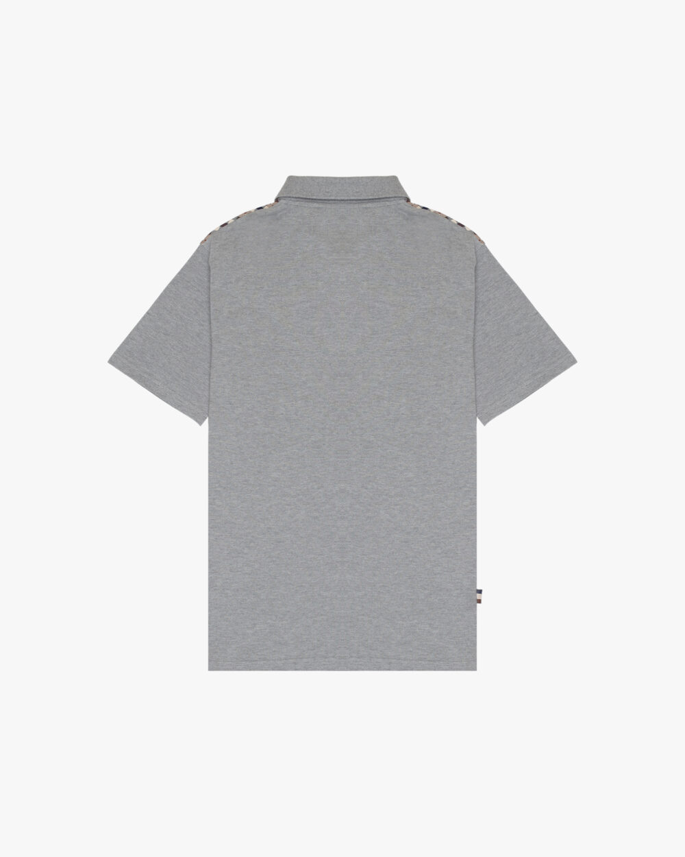 Polo manica corta Aquascutum Active STRIPES PIQUET POLO Grigio Scuro - Foto 2