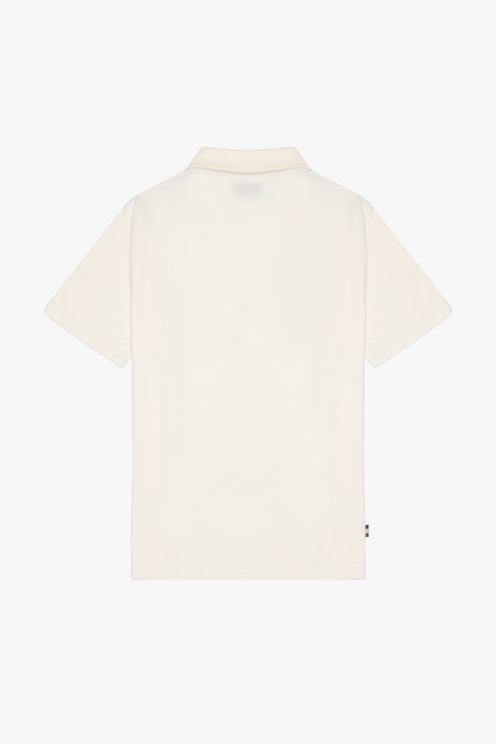 Polo manica corta Aquascutum Active STRIPES PIQUET POLO Panna – AA_ICON_PO006