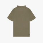 Polo manica corta Aquascutum Active RUBBER PATCH PIQUET POLO Verde Oliva - Foto 2