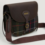 Borsa Barbour CROMARTY CROSSBODY BAG Marrone Scuro - Foto 4