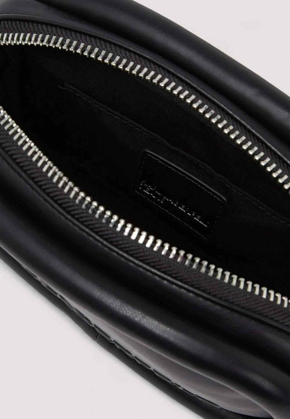 Borsa Karl Lagerfeld Jeans KLJ Puffy Pu Camera Bag Nero - Foto 5