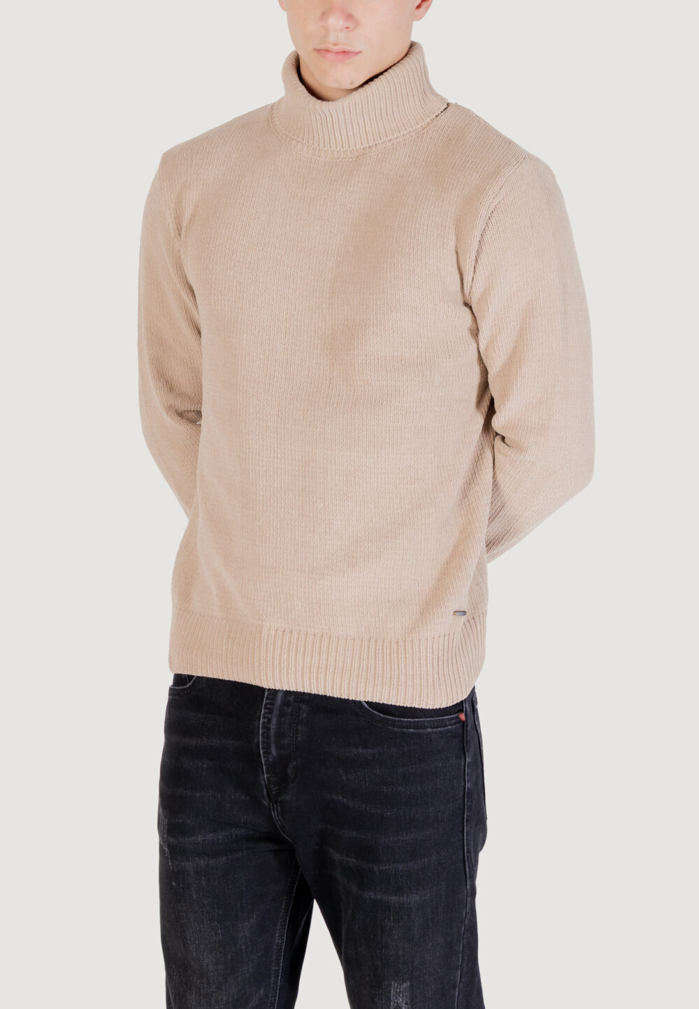 Dolcevita Gianni Lupo M. COLLO ALTO Beige - Foto 2