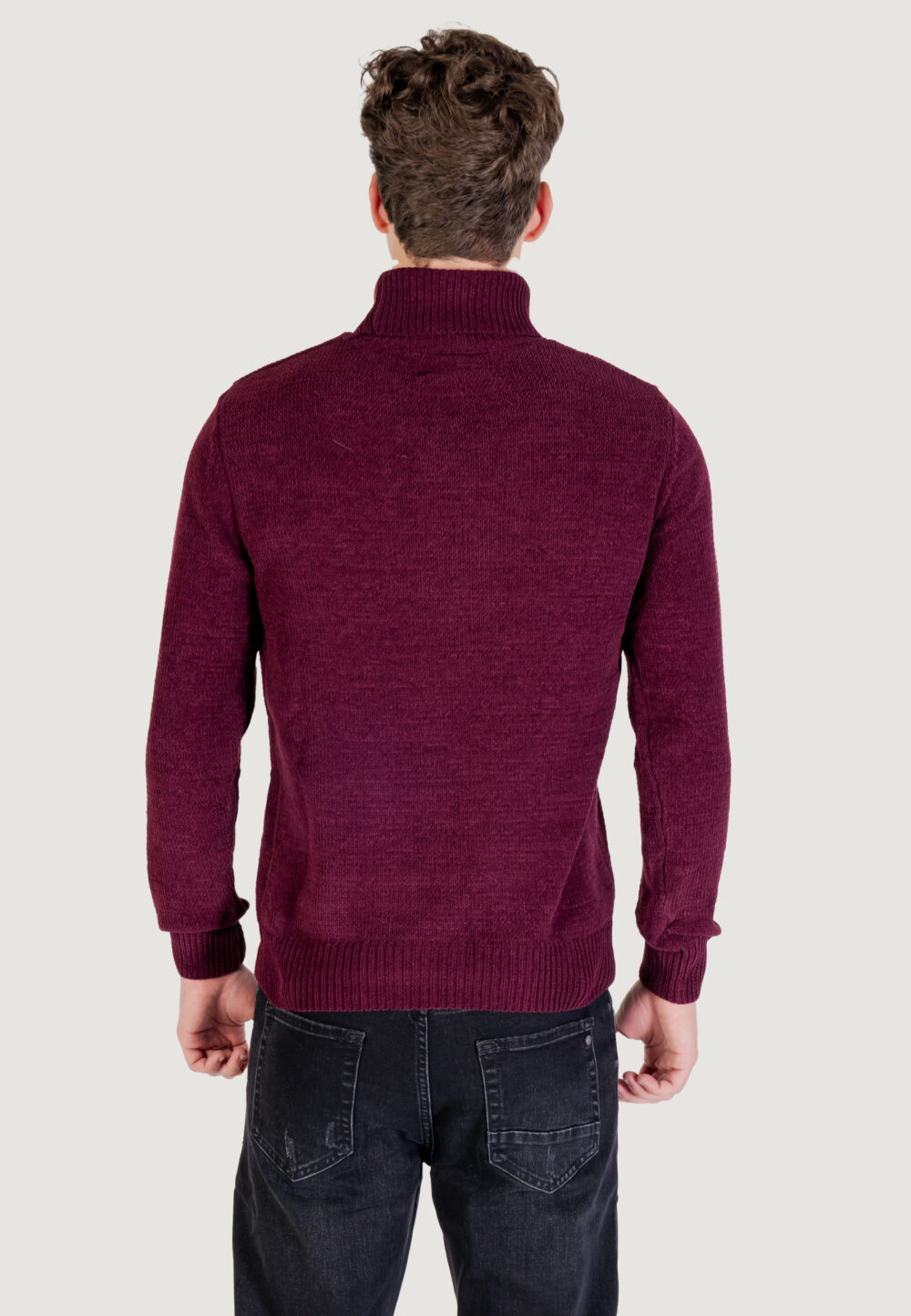 Dolcevita Gianni Lupo M. COLLO ALTO Bordeaux - Foto 4