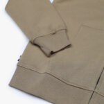 Felpa con cappuccio Aquascutum Active FULL ZIPPED HOODIE FLEECE Beige scuro - Foto 5