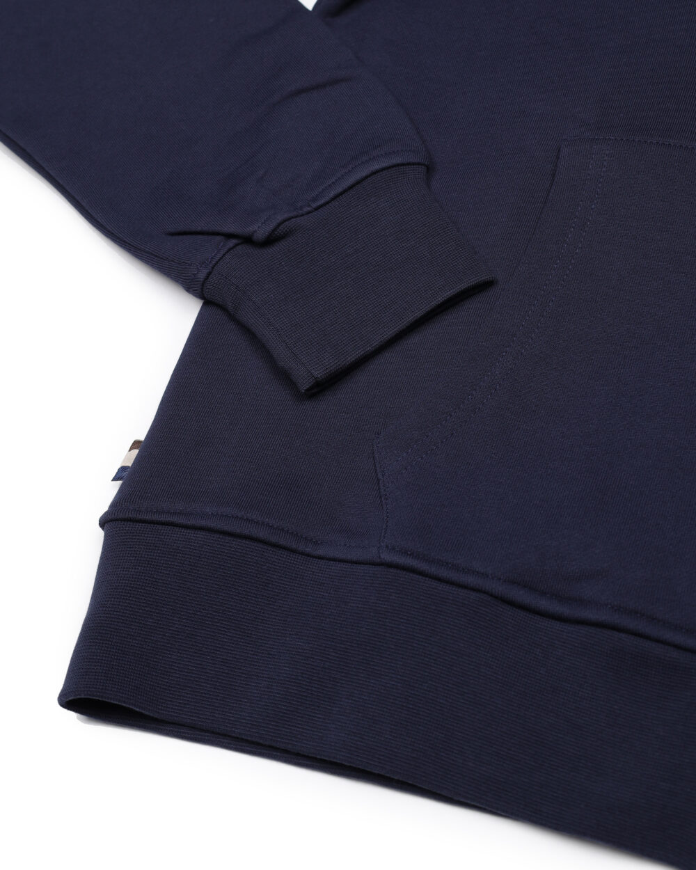 Felpa con cappuccio Aquascutum Active FULL ZIPPED HOODIE FLEECE Blu - Foto 4