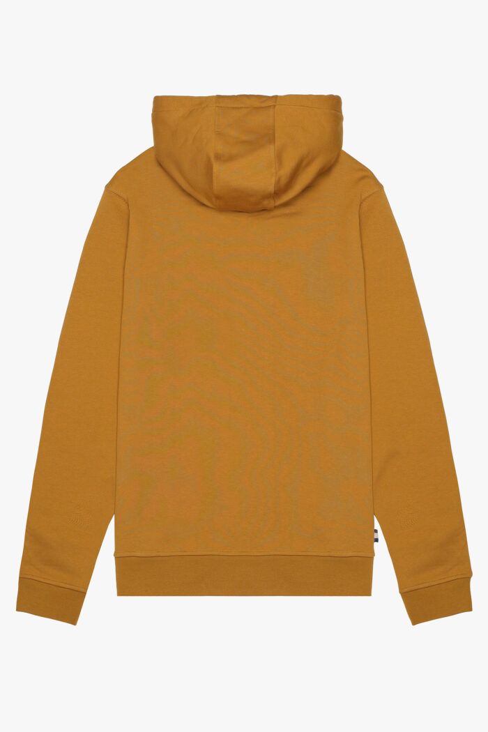 Felpa con cappuccio Aquascutum Active FULL ZIPPED HOODIE FLEECE Bronzo – AW_ICON_SW001