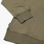 Felpa con cappuccio Aquascutum Active BIG LOGO HOODIE FLEECE Verde Oliva - Foto 4
