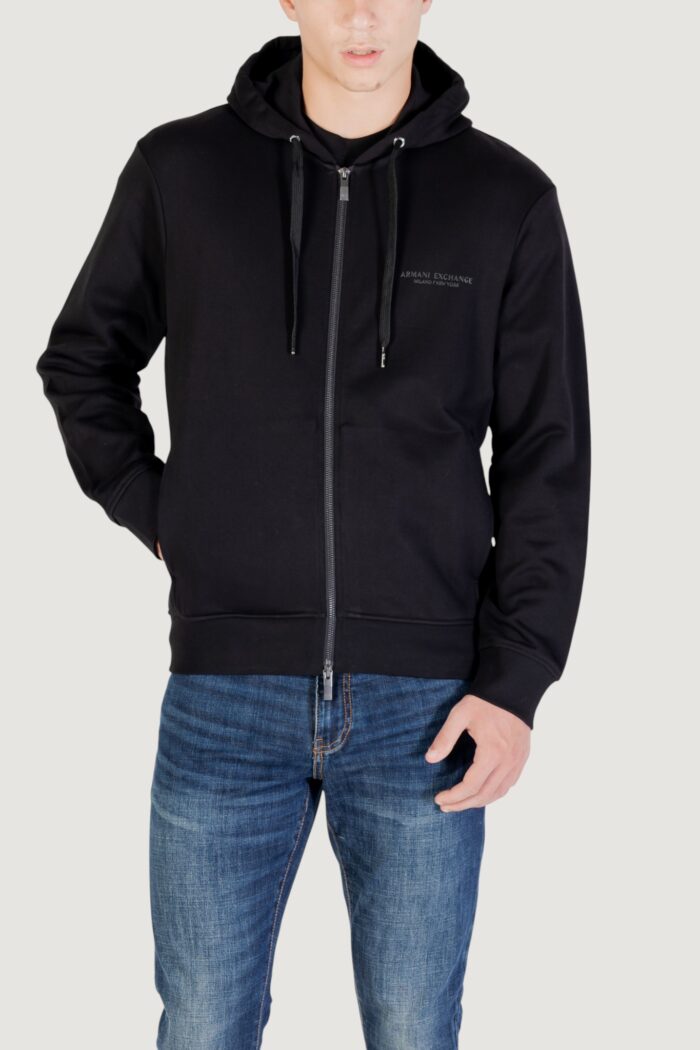 Felpa con cappuccio Armani Exchange  Nero – XM001293 AF20934