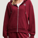 Felpa con cappuccio Calvin Klein Jeans MONOLOGO FRENCH TERR Bordeaux - Foto 1