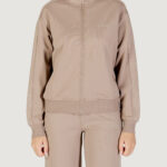 Felpa con cappuccio Guess Active OCTAVIA HIGH NECK FULL-ZIP SWE Taupe - Foto 1