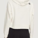 Felpa con cappuccio THE NORTH FACE W ESSENTIAL CROP HOODIE Panna - Foto 3