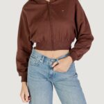 Felpa con cappuccio Tommy Hilfiger Jeans TJW RLX CRP S-FLAG Z Marrone - Foto 1