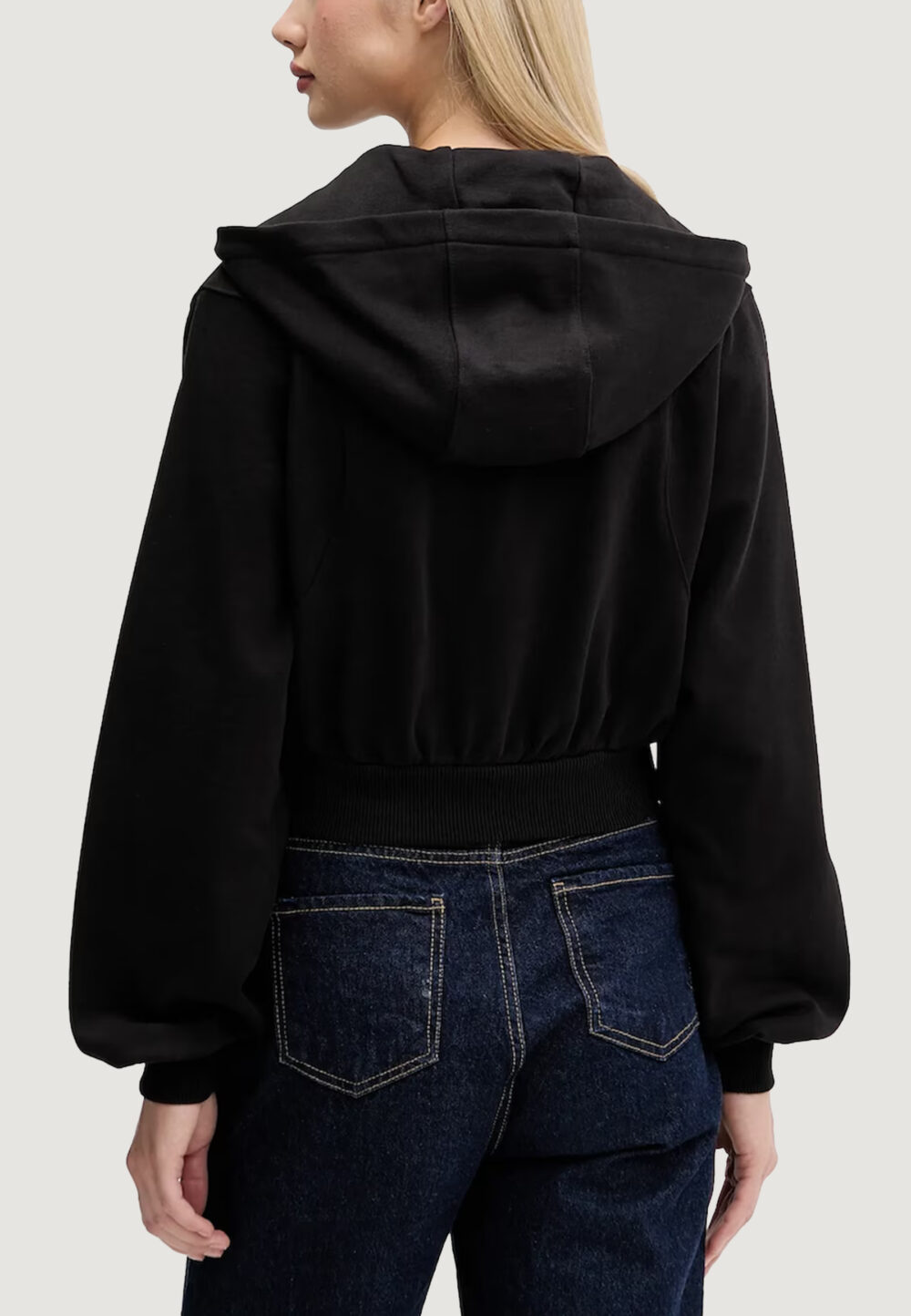 Felpa con cappuccio Tommy Hilfiger Jeans TJW RLX CRP S-FLAG Z Nero - Foto 2
