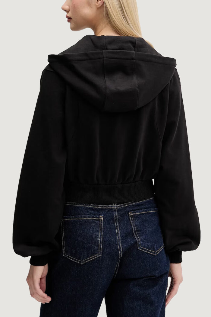 Felpa con cappuccio Tommy Hilfiger TJW RLX CRP S-FLAG Z Nero – DW0DW21590