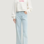 Felpa con cappuccio Tommy Hilfiger Jeans TJW BXY CRP VARSITY Panna - Foto 3