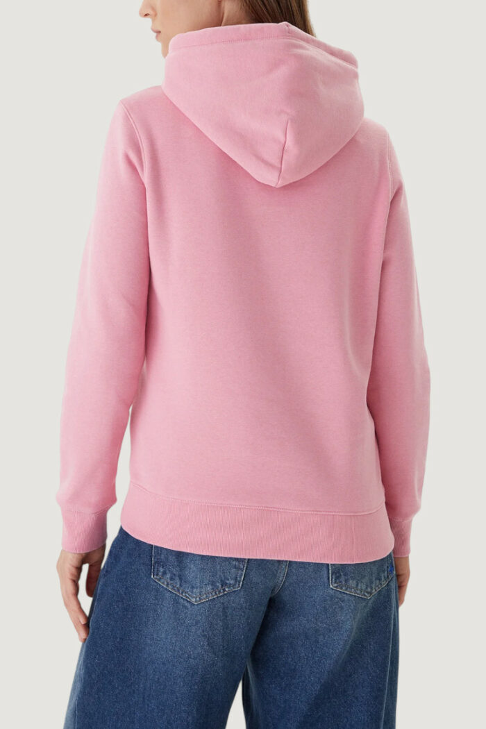 Felpa con cappuccio Tommy Hilfiger TJW REG LINEAR HOODI Rosa