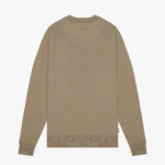 Felpa senza cappuccio Aquascutum Active SMALL LOGO CREW NECK FLEECE Beige scuro - Foto 2