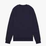 Felpa senza cappuccio Aquascutum Active SMALL LOGO CREW NECK FLEECE Blu - Foto 2