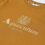 Felpa senza cappuccio Aquascutum Active BIG LOGO CREW NECK FLEECE Bronzo - Foto 3
