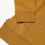 Felpa senza cappuccio Aquascutum Active RUBBER PATCH CREW NECK FLEECE Bronzo - Foto 4